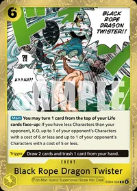 Black Rope Dragon Twister