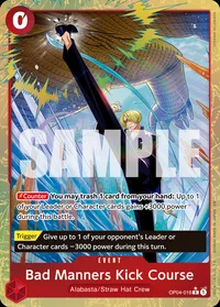 Bad Manners Kick Course