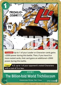 The Billion-fold World Trichiliocosm