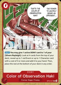 Color of Observation Haki