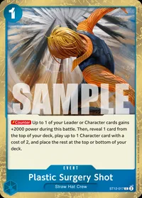 Plastic Surgery Shot